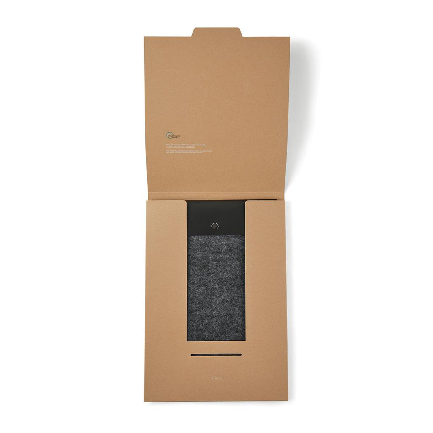 Чехол для ноутбука VINGA Albon из переработанного фетра GRS, 17’’-4