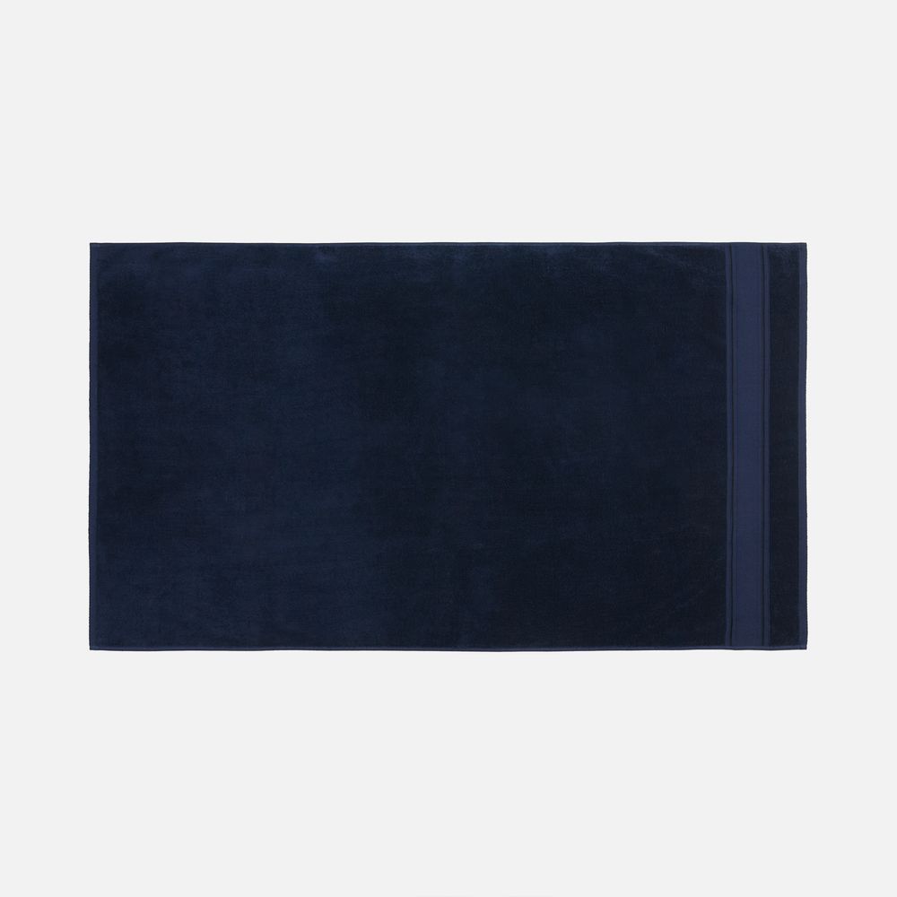 Полотенце махровое Terrychic XL, темно-синее-2