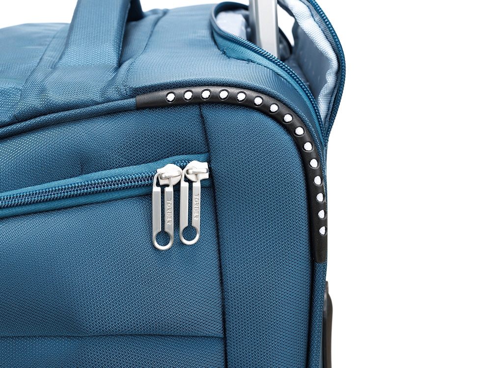 Сумка на колесах TORBER ВИВИ, синий, полиэстер, 69 х 30 х 32 см, 56 л-6