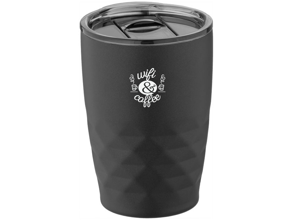 Кружка Geo с вакуумной изоляцией, черный-4