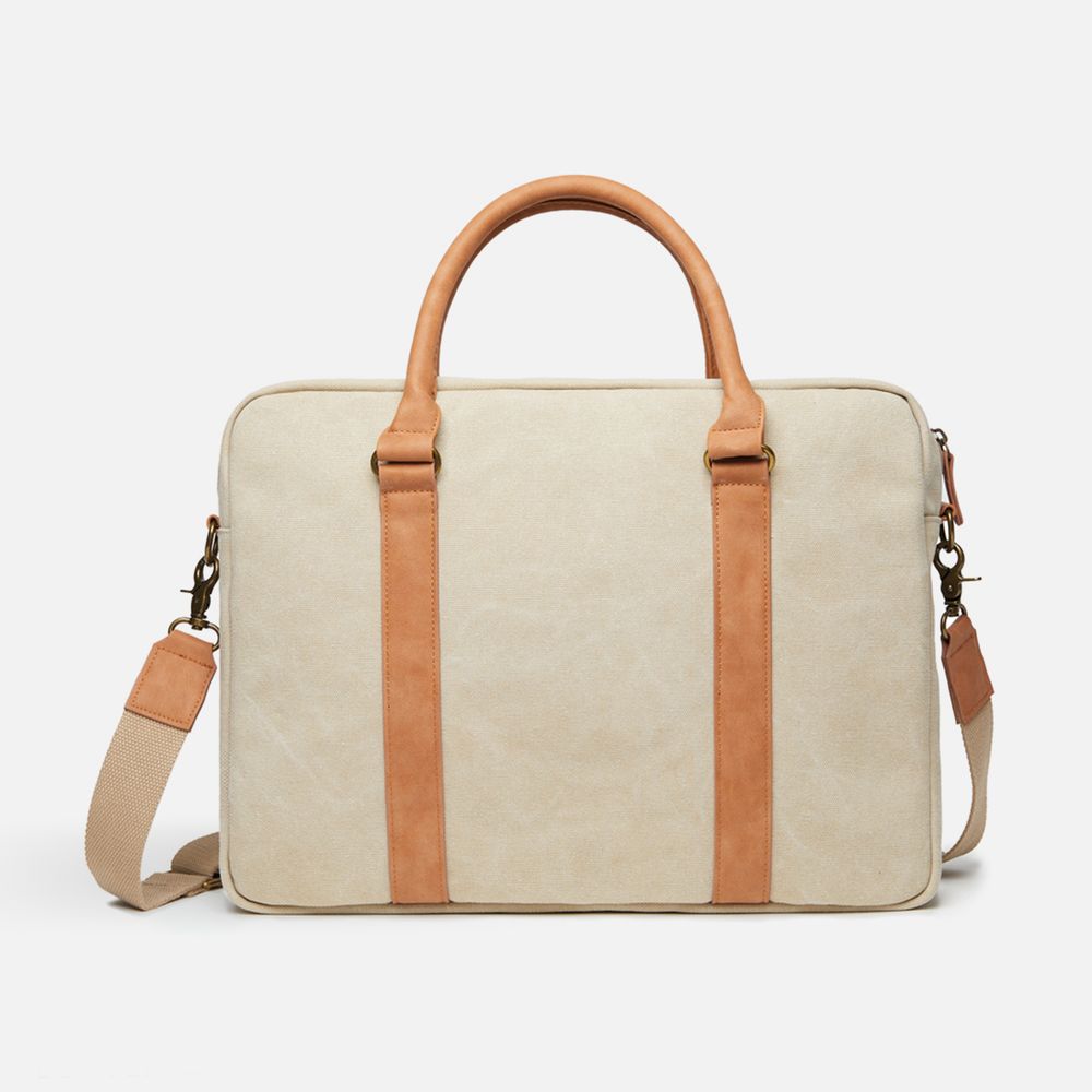 Сумка для ноутбука Bosler, бежевая-2