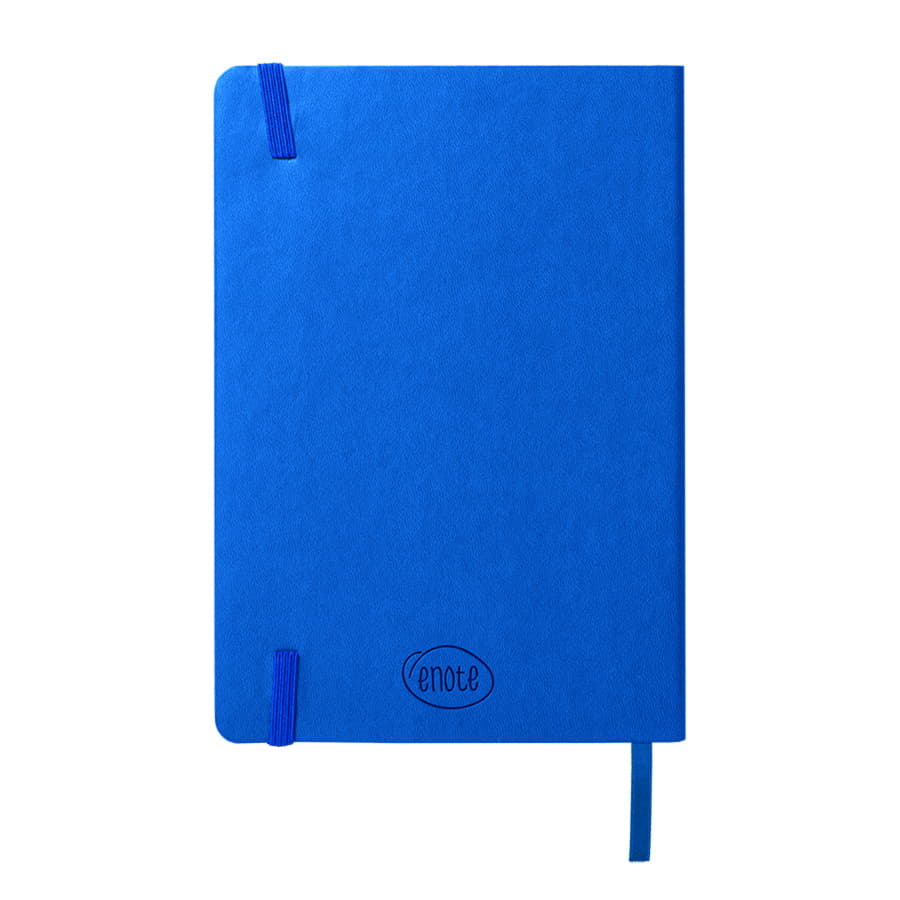 Ежедневник недатированный Shady, А5,  синий ройал, кремовый блок в линейку, темно-синий обрез, синий ройал-4