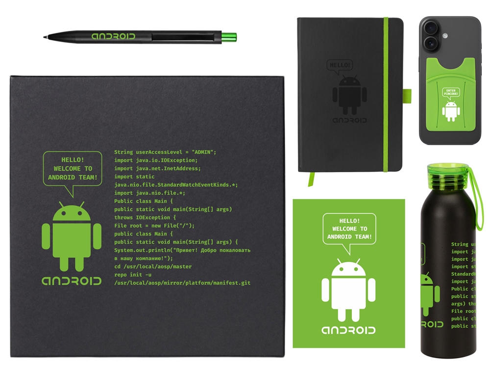 Welcome pack Business suite, зеленое яблоко-0