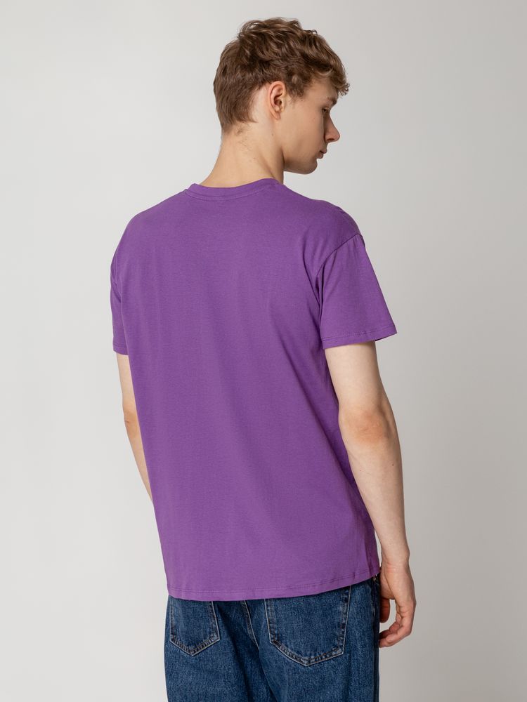 Футболка унисекс Regent 150, фиолетовая-5
