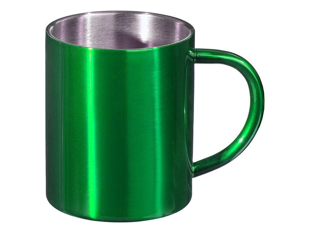 Стальная кружка с двойными стенками Altai, зеленый-1