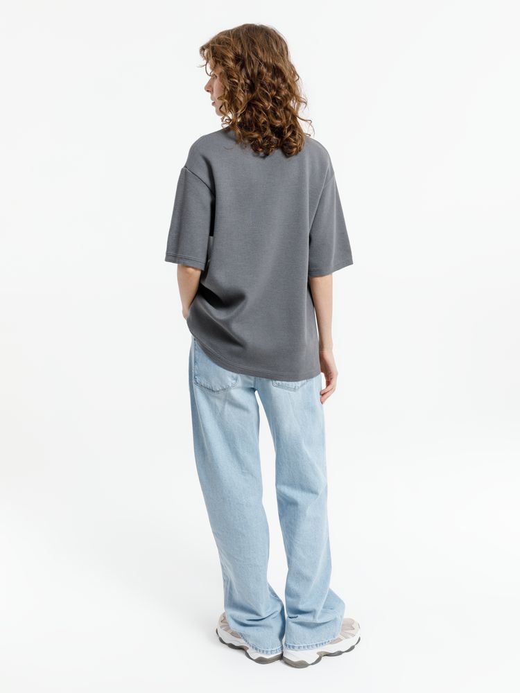 Джемпер с коротким рукавом Siluetti Volumica, серый-2