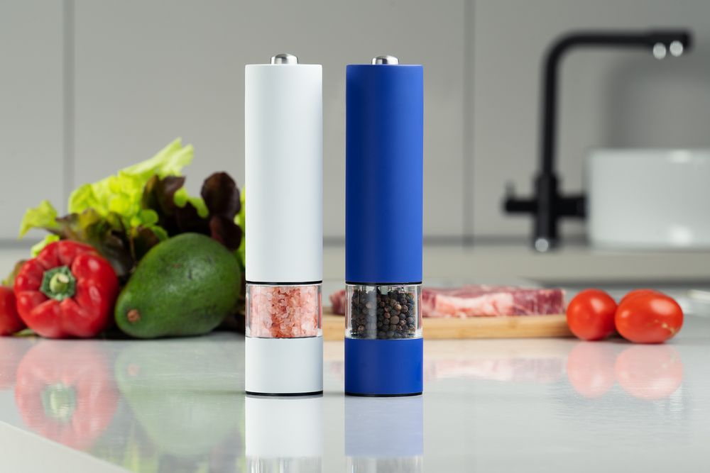 Электрическая мельница для специй Black Mill, синяя-3