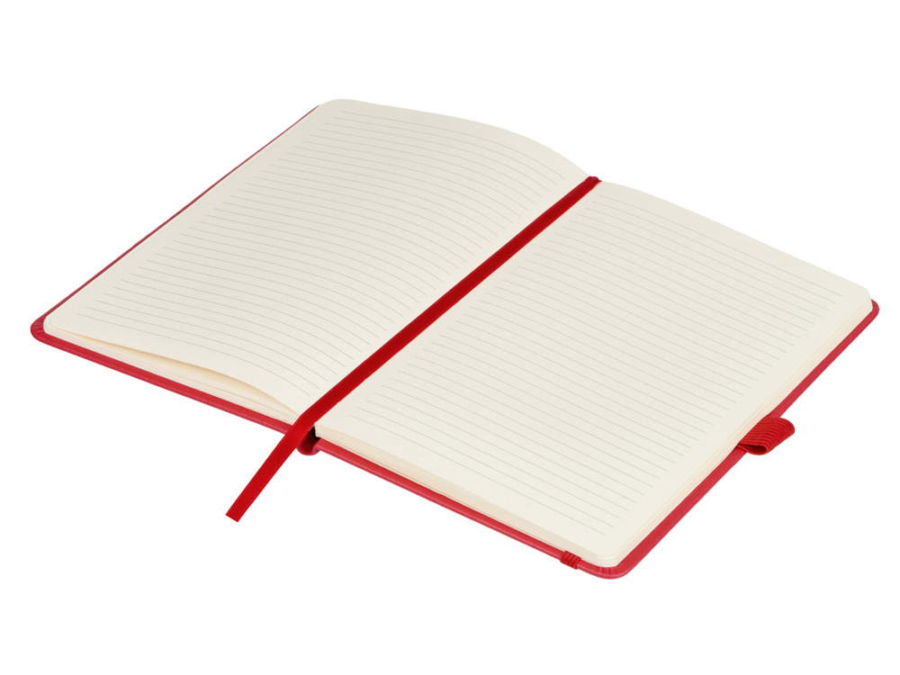 Блокнот Softy 2.0, твердая обложка A5, 80 листов, красный-2