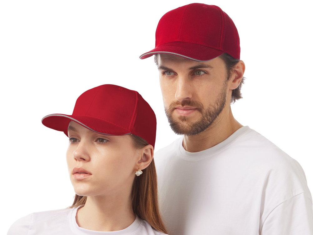 Бейсболка Las Vegas, красный-0