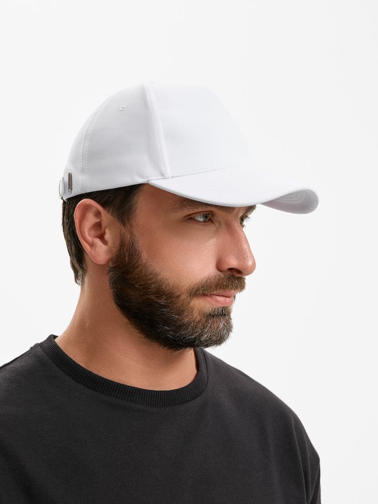 Бейсболка Yonkers, белая-3