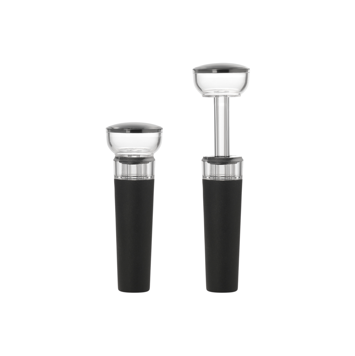 Набор для вина с электрическим штопором Сакраменто (Sacramento), черный-6