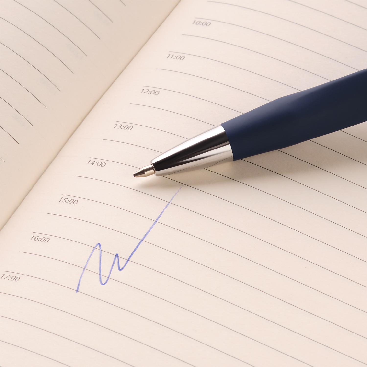 Шариковая ручка Пирамид Нео (Pyramid NEO), синяя-3