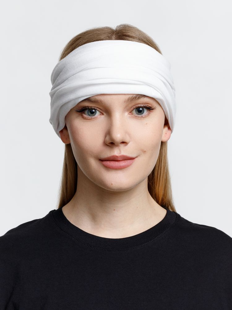 Многофункциональная бандана Dekko, белая-7