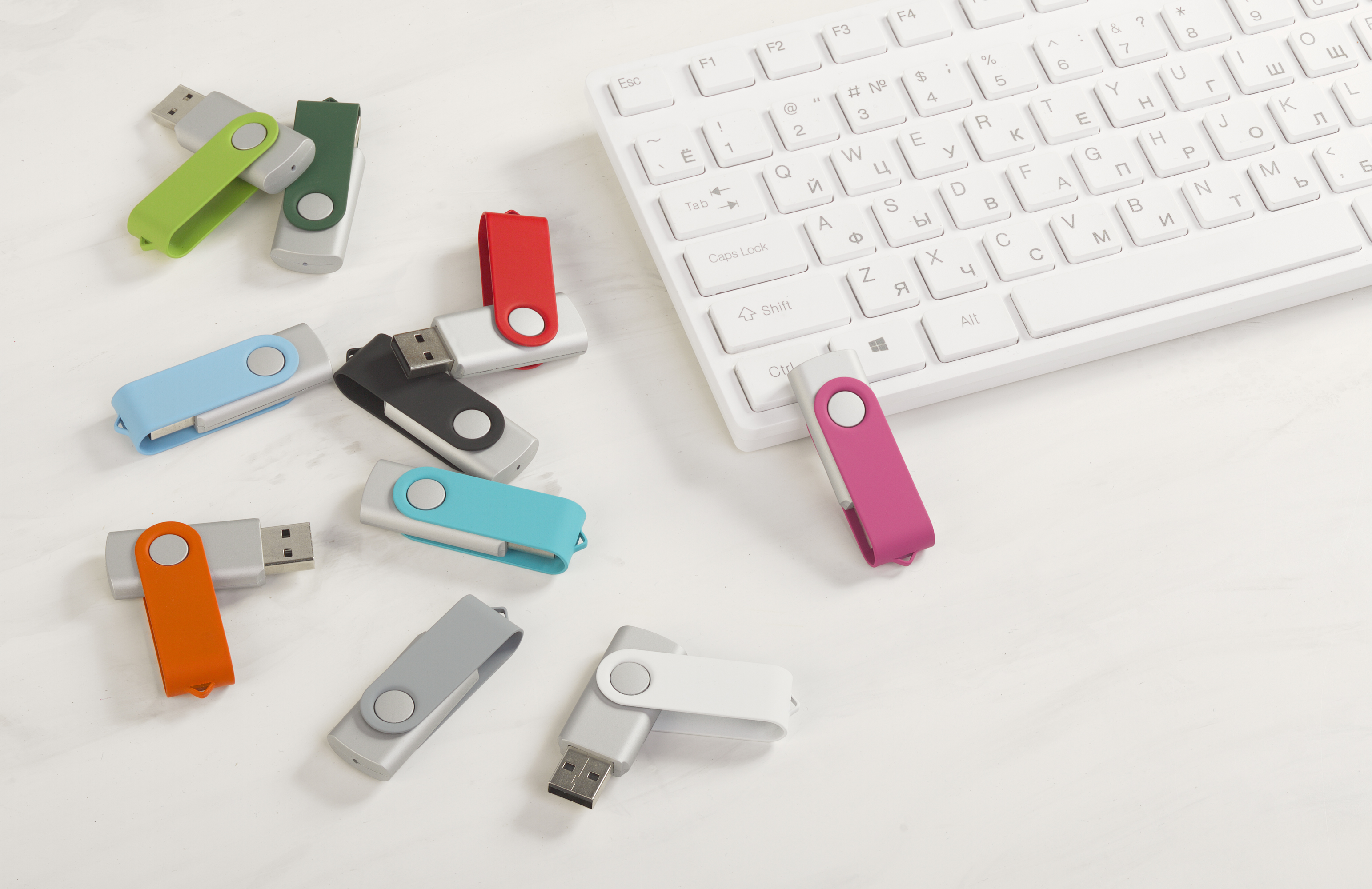 Флеш-карта "Vostok", объем памяти 16GB, покрытие soft touch#-1