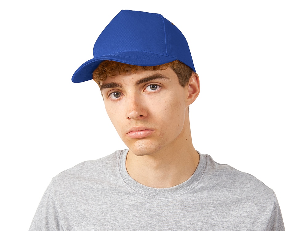 Бейсболка New York 5-ти панельная, кл. синий-1