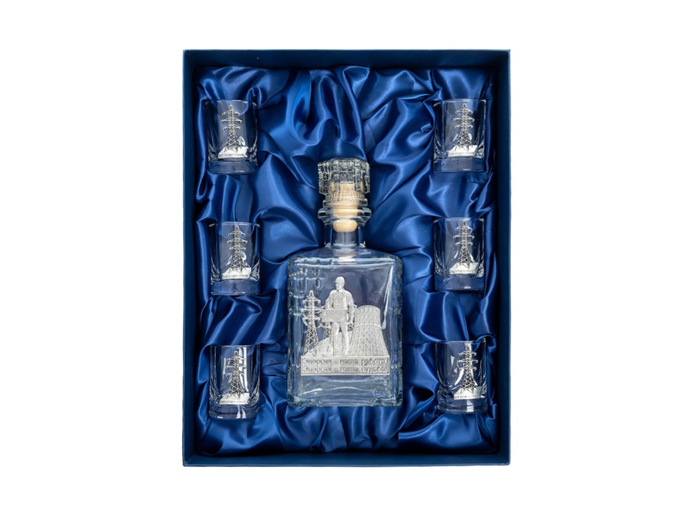 Набор со штофом ЭНЕРГЕТИКИ-1