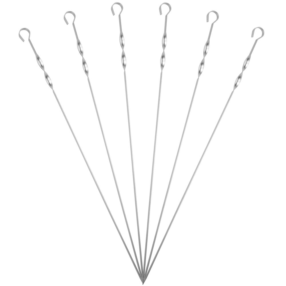 Набор шампуров в чехле Long Bower, черный-3