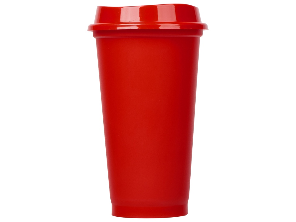 Стакан-тамблер SipGo, 400мл, красный 185С-2