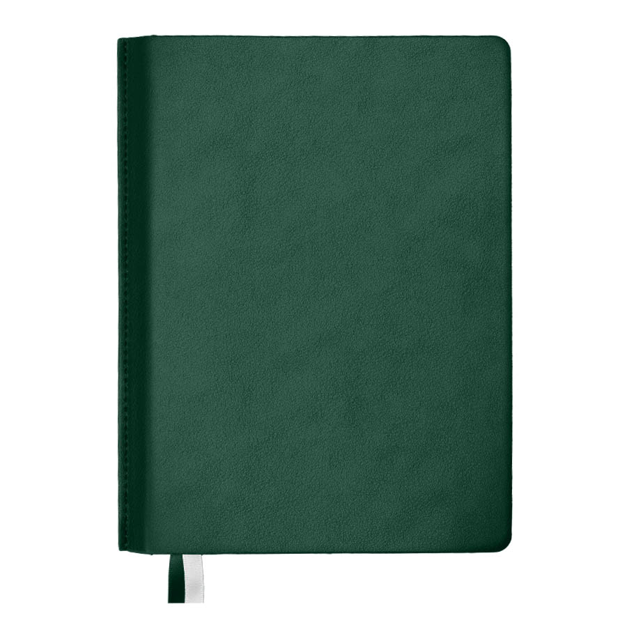 Ежедневник недатированный MAVE, зеленый, формат А5, блок в линейку, зеленый-1