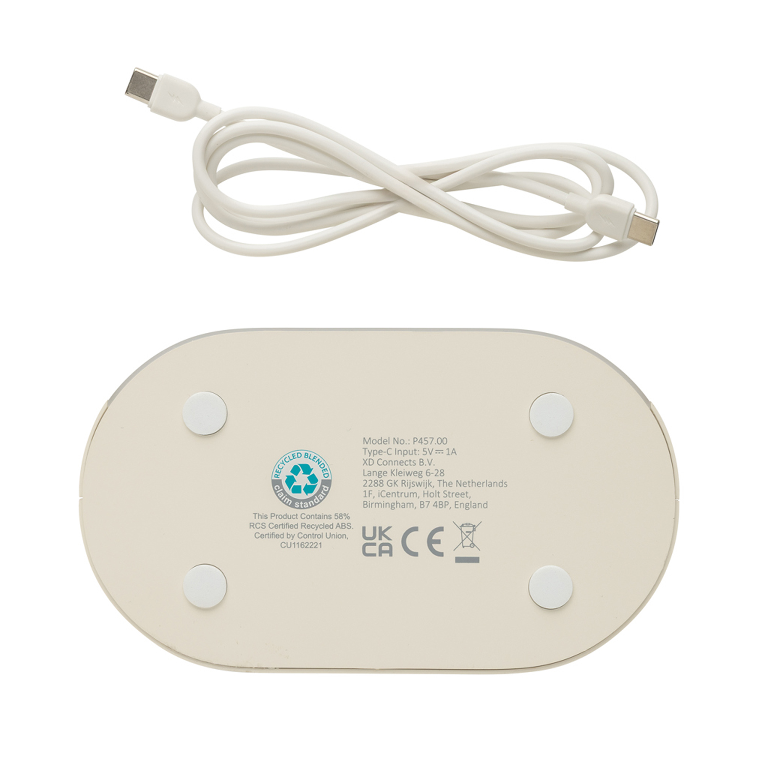 Световой будильник LumaRise из переработанного пластика RCS-9