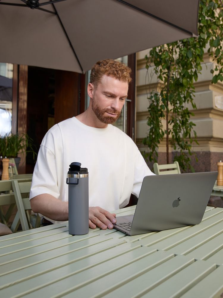 Термостакан Ringo Stark, серый-5