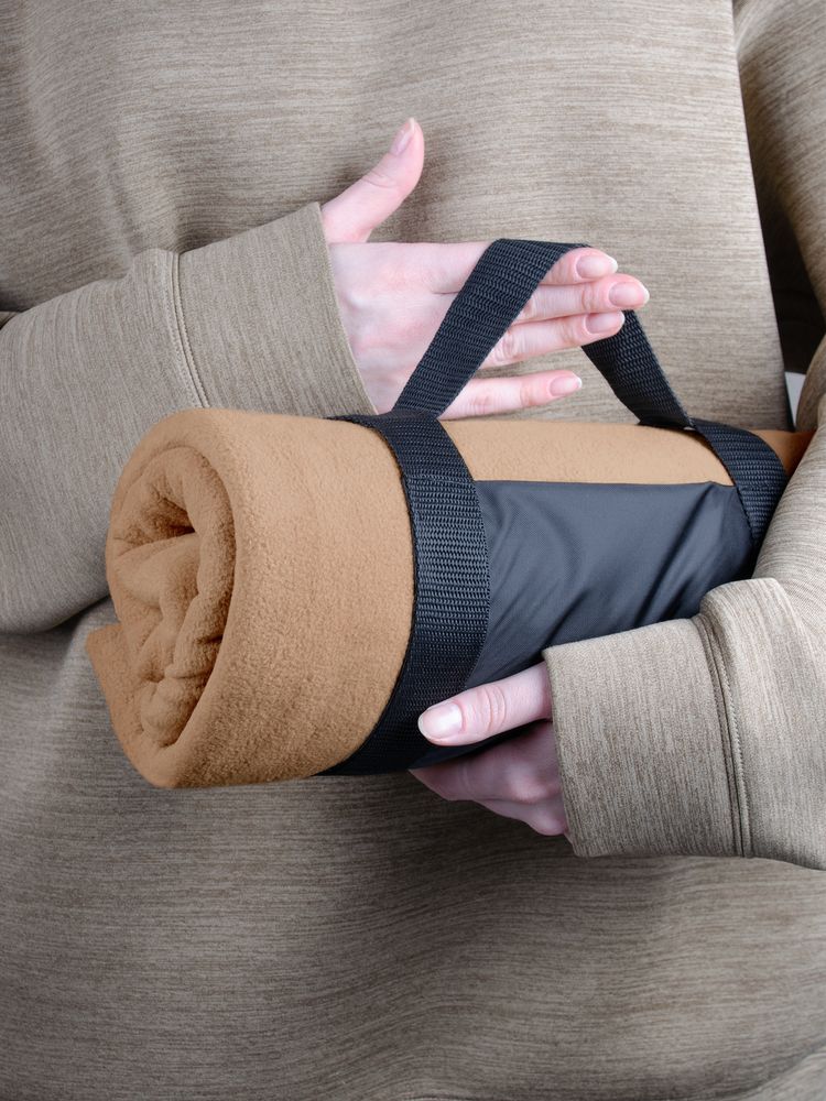 Дорожный плед Voyager 2, бежевый-4