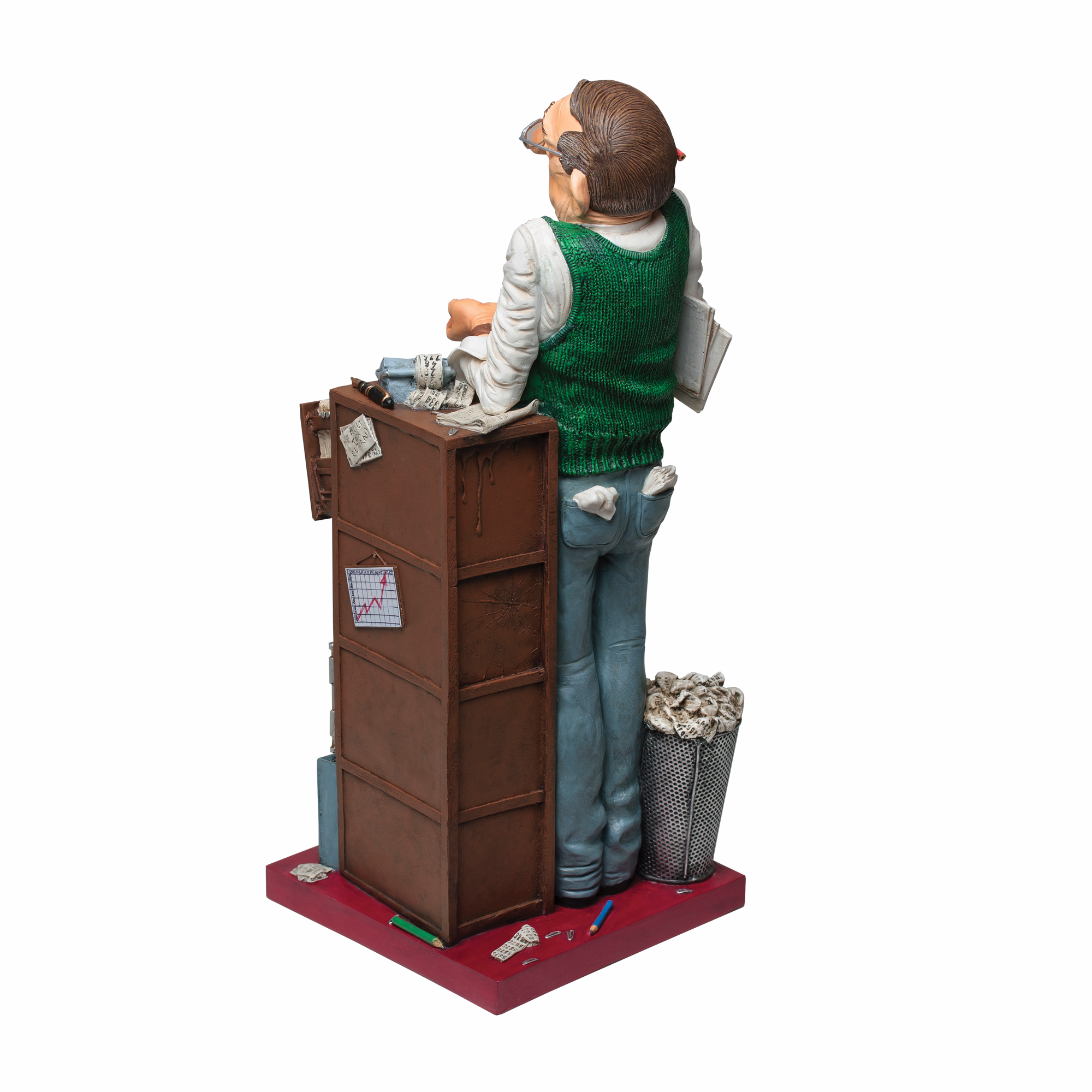 Скульптура "Бухгалтер"-1