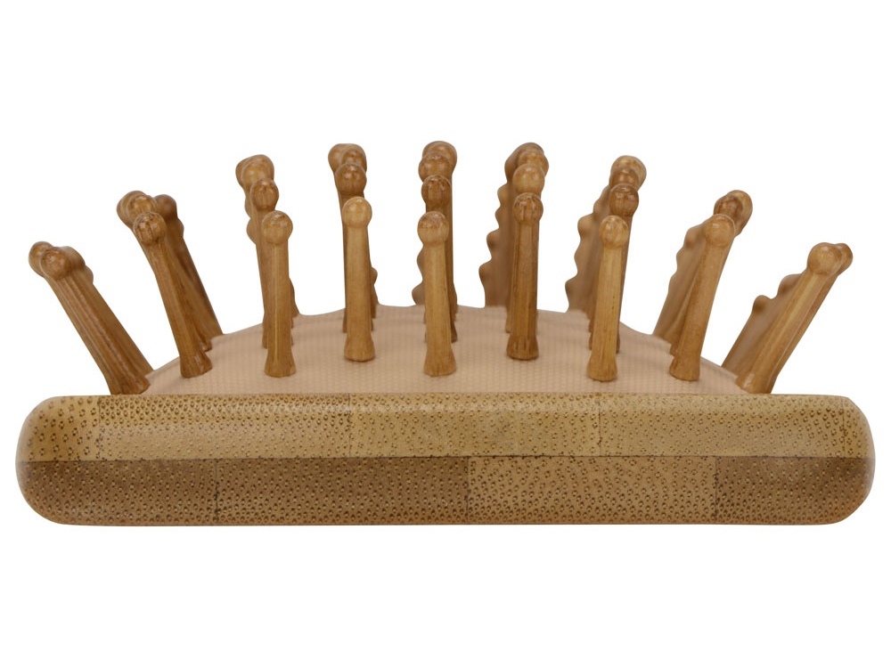 Расческа массажная Bambola из бамбука-3
