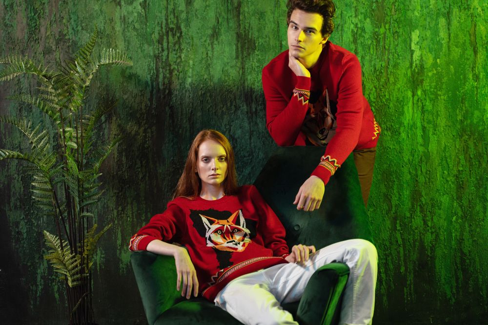 Джемпер Totem Fox, красный-5