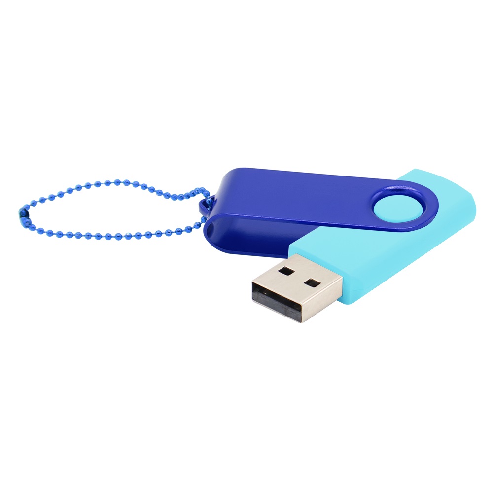 Флешка Designer To Go 2.0 USB 16Gb, Бирюзовый/Синий-0