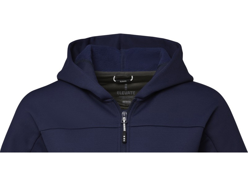 Женская спортивная трикотажная куртка Nubia на молнии, темно-синий-3