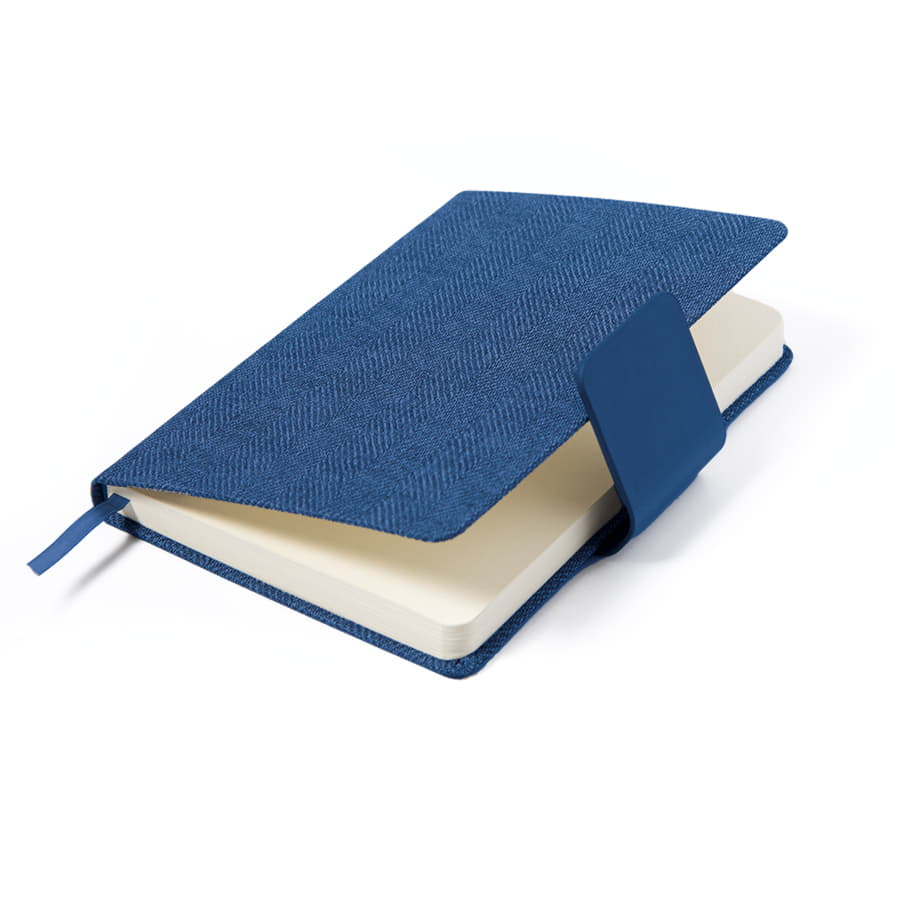 Ежедневник недатированный Mod, формат А5, в линейку, синий-4