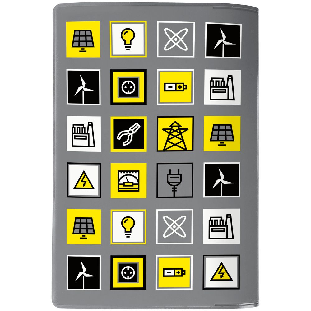 Обложка для паспорта Industry, ver.2, энергетика-1