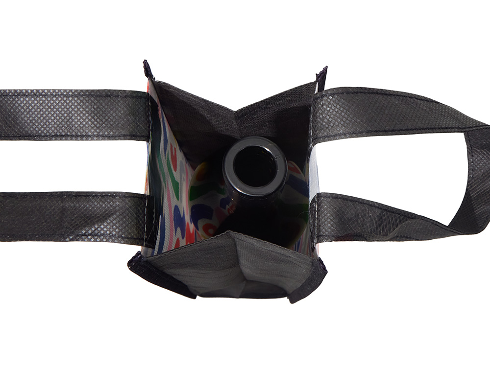 Чехол для бутылки из нетканого материала PET с возможностью полноцветной печати-7