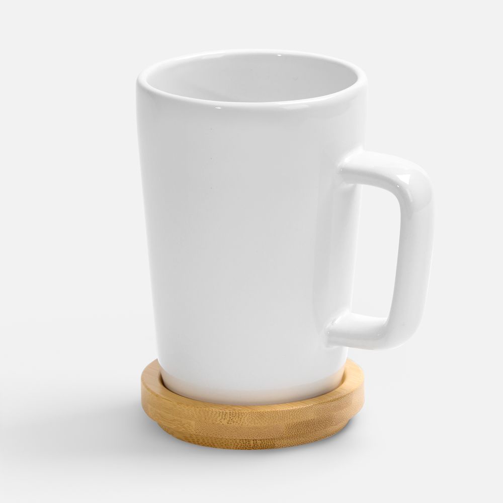 Кружка Vierra с крышкой-костером, белая-1