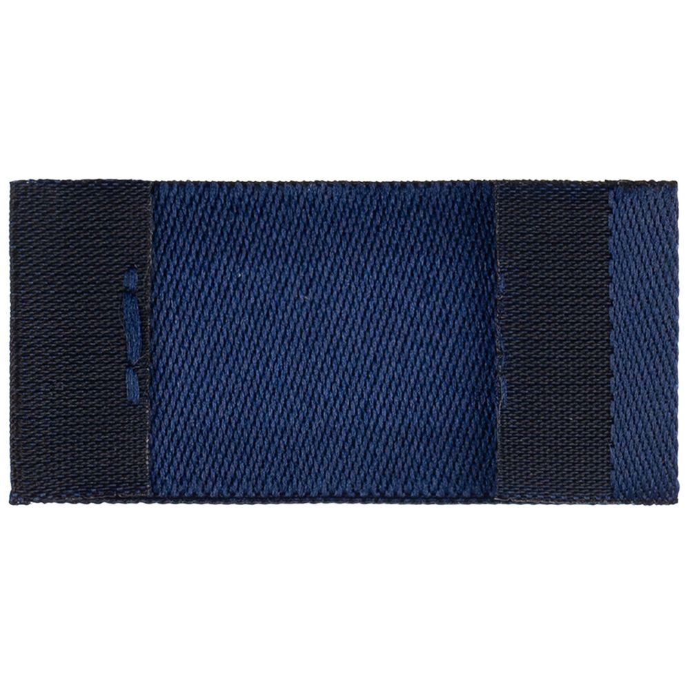 Лейбл тканевый Epsilon, XXS, темно-синий-1