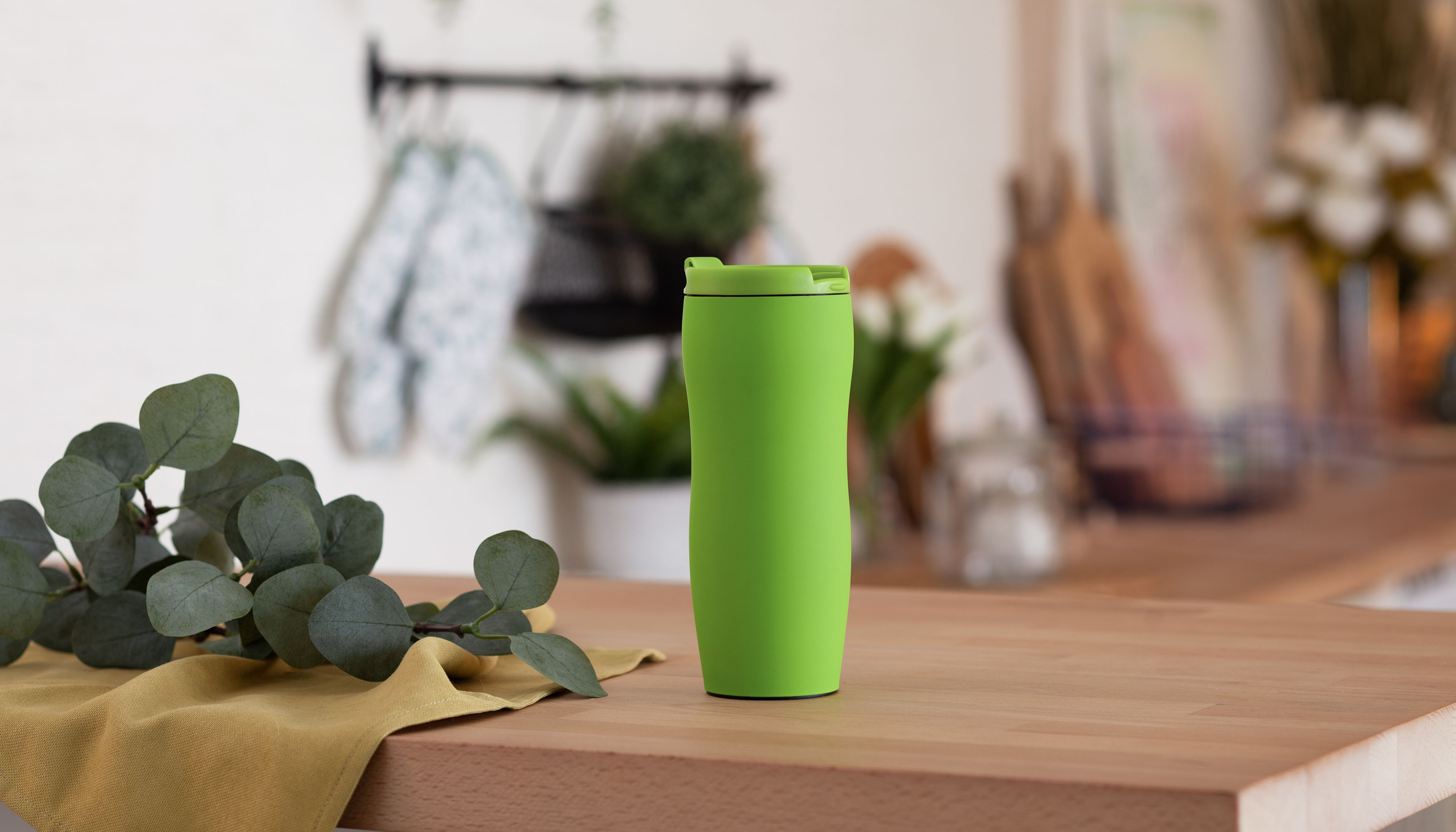 Термостакан "Монтана" 400 мл, покрытие soft touch-1