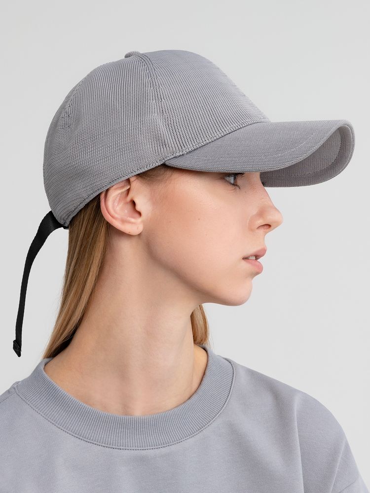 Бейсболка Dogoni, серая-4