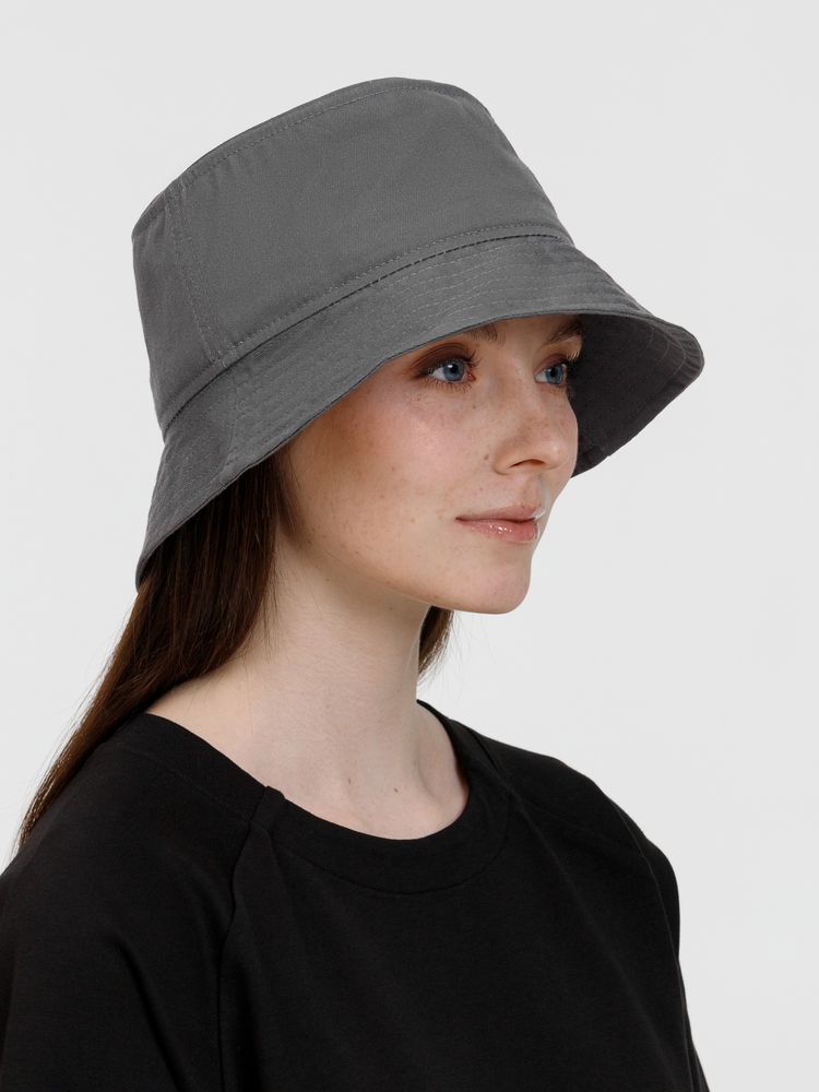 Панама Challenge, темно-серая (серо-стальная)-4