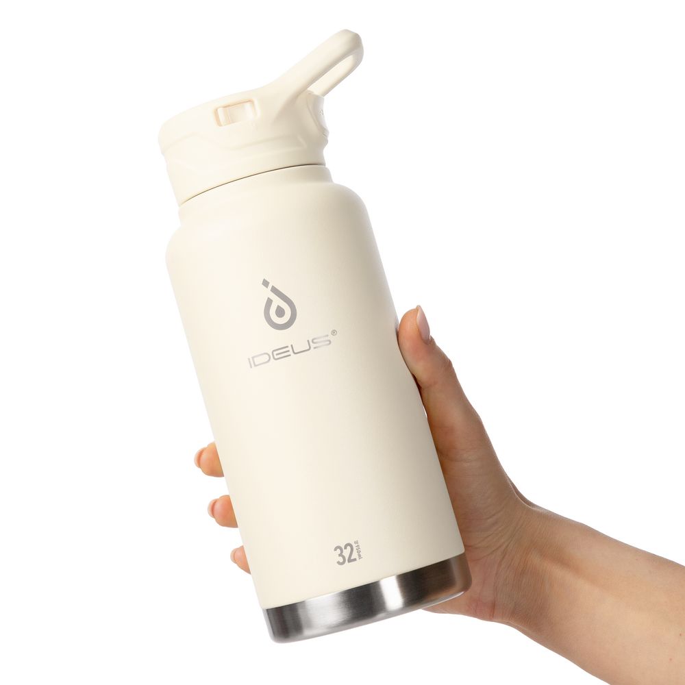 Термобутылка Fujisan XL 2.0, белая (молочная)-5