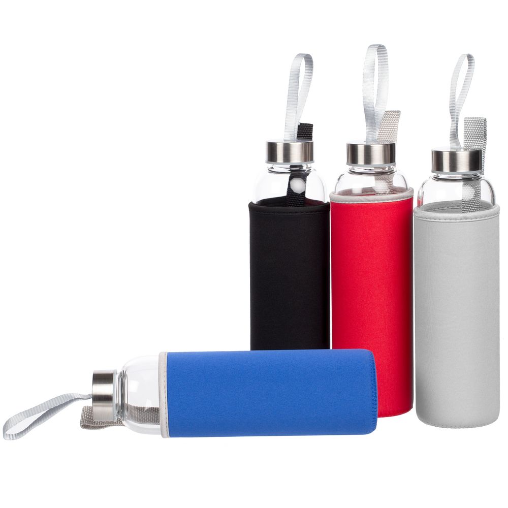 Бутылка для воды Sleeve Ace, серая-3