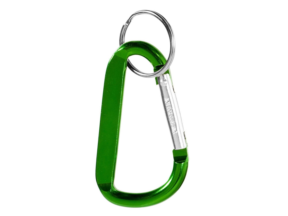 Карабин с брелоком, зеленый-1