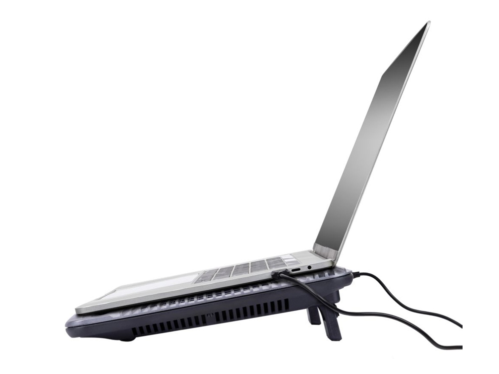 Охлаждающая подставка 5555 для ноутбуков до 15,6, серебристый-8