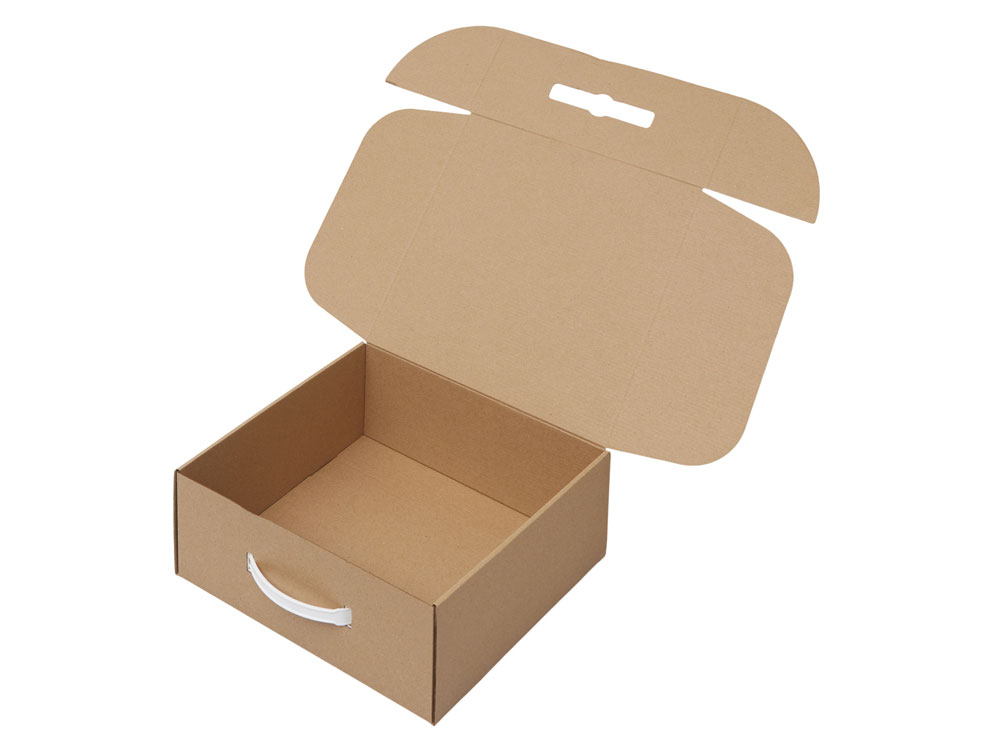 Коробка подарочная Хэнди (Handy), L, крафт-1