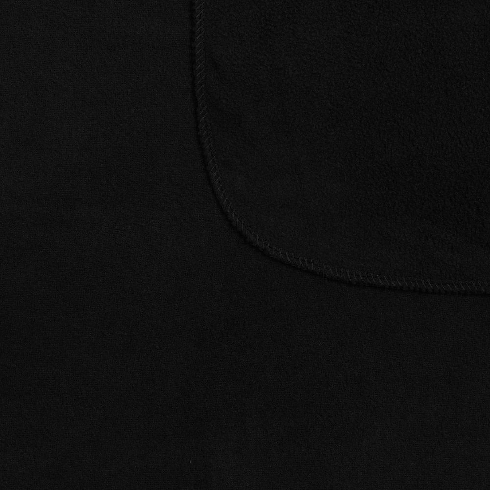 Флисовый плед Warm&Peace XL, черный-1