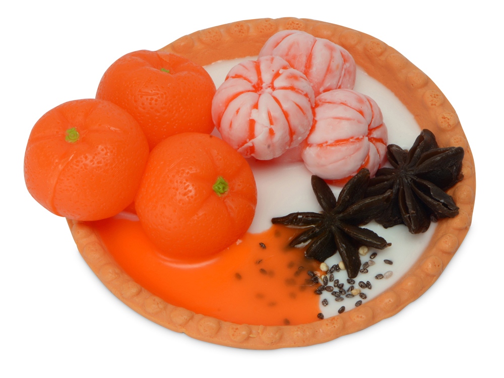 Мыло ручной работы Тарталетка с мандаринами-1