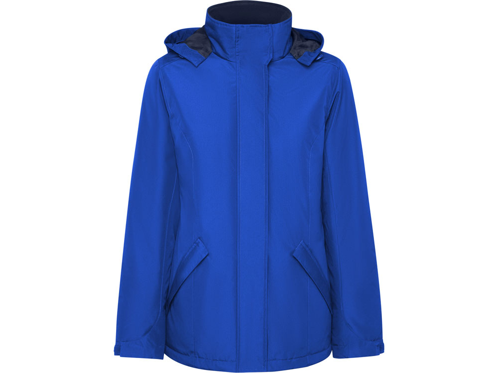 Парка утепленная America женская, королевский синий-0