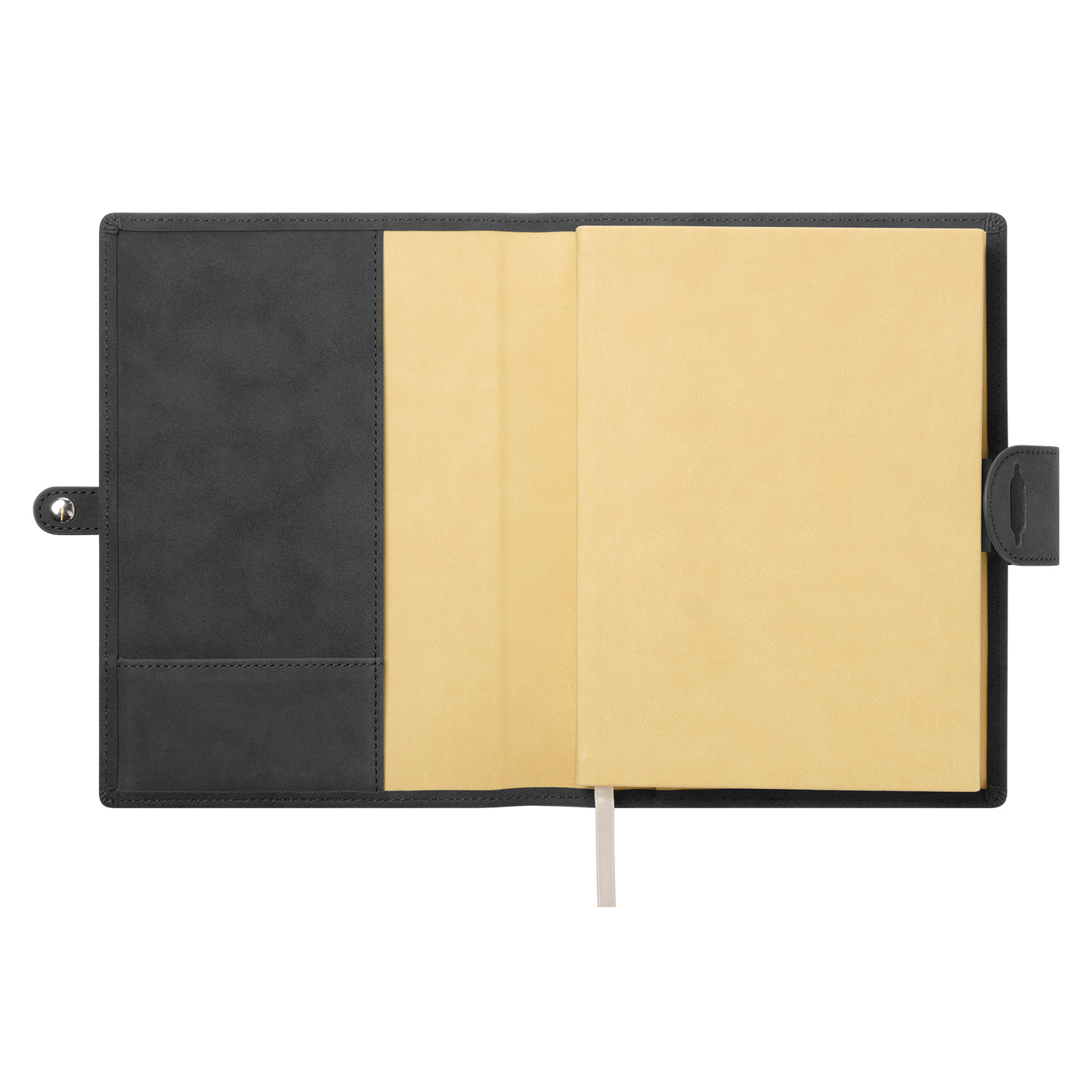 Ежедневник-портфолио Passage NEO недатированный в подарочной коробке, черный-6