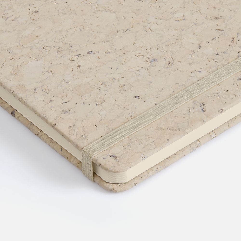 Блокнот Cork County, белый-3