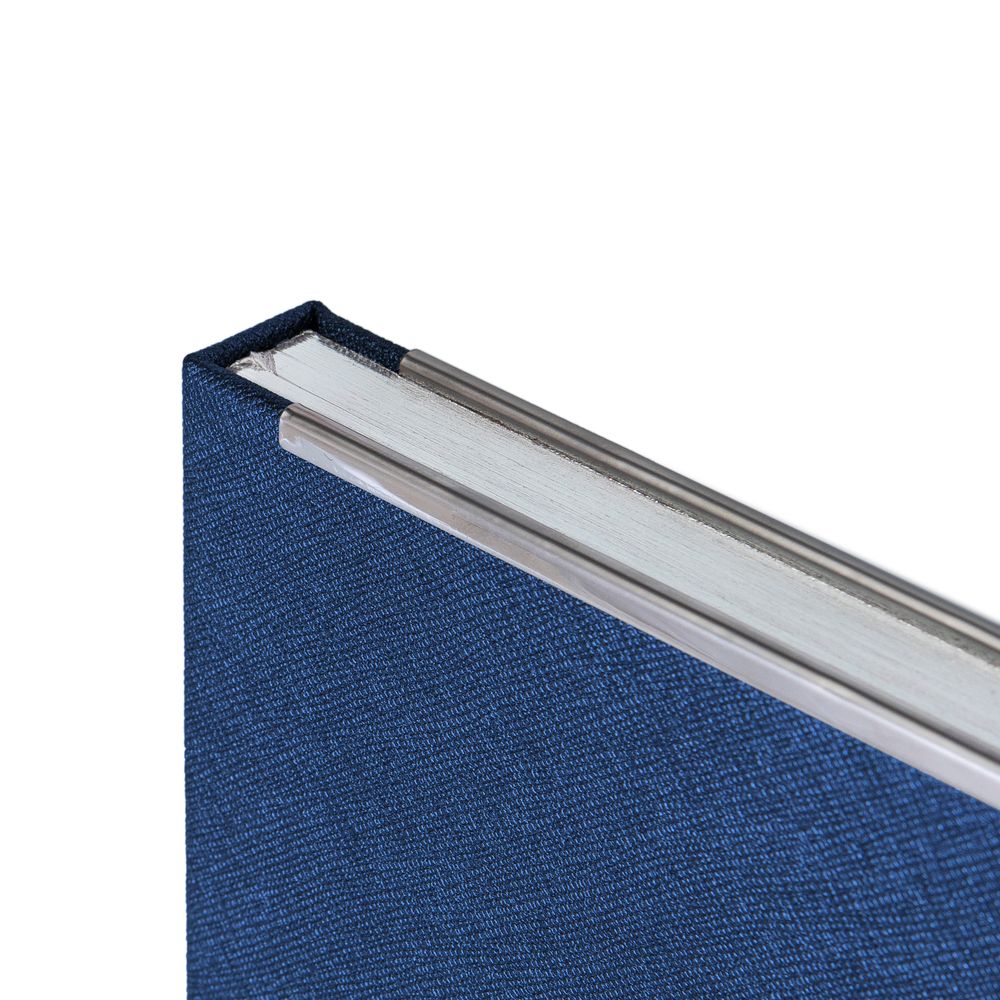 Ежедневник Frame Metal, недатированный, синий-3